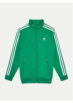 adidas Bluza Firebird IY9801 Zielony Regular Fit ze sklepu MODIVO w kategorii Bluzy chłopięce - zdjęcie 176990761