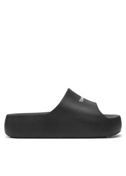 Tommy Jeans Klapki Tjw Chunky Flatform Slide EN0EN02586 Czarny ze sklepu MODIVO w kategorii Klapki damskie - zdjęcie 176991170