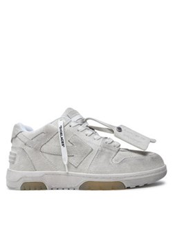 Off-White Sneakersy OMIA189S23LEA0110101 Szary ze sklepu MODIVO w kategorii Buty sportowe męskie - zdjęcie 176992901