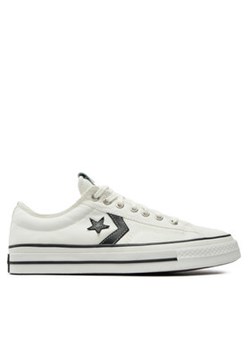 Converse Trampki Star Player 76 Premium Canvas A01608C Biały ze sklepu MODIVO w kategorii Trampki damskie - zdjęcie 176999982