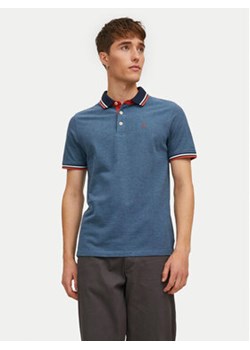 Jack&Jones Polo Paulos 12136668 Niebieski Slim Fit ze sklepu MODIVO w kategorii T-shirty męskie - zdjęcie 177002313