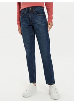 Lee Jeansy Rider 112355235 Granatowy Straight Fit ze sklepu MODIVO w kategorii Jeansy damskie - zdjęcie 177013043