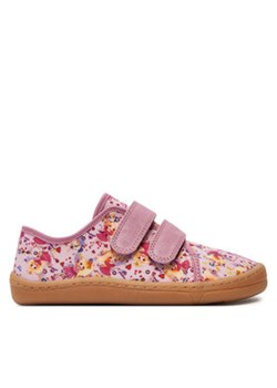 Froddo Kapcie Barefoot Canvas G1700390-3 S Różowy ze sklepu MODIVO w kategorii Kapcie dziecięce - zdjęcie 177015080