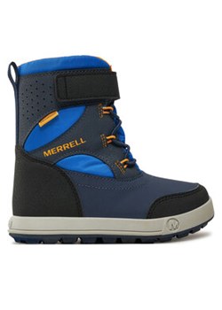 Merrell Śniegowce Snow Storm 3.0 Wtrpf MK267867 Niebieski ze sklepu MODIVO w kategorii Buty zimowe dziecięce - zdjęcie 177017734