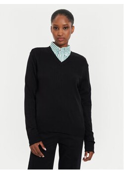 United Colors Of Benetton Sweter 103CD10BE Czarny Regular Fit ze sklepu MODIVO w kategorii Swetry damskie - zdjęcie 177019352