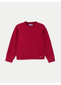 Mayoral Sweter 4355 Czerwony Regular Fit ze sklepu MODIVO w kategorii Swetry dziewczęce - zdjęcie 177027524