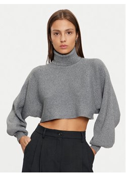 Pieces Golf Rue 17153430 Szary Regular Fit ze sklepu MODIVO w kategorii Swetry damskie - zdjęcie 177030671