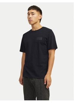 Jack&Jones T-Shirt Corp Logo 12151955 Czarny Standard Fit ze sklepu MODIVO w kategorii T-shirty męskie - zdjęcie 177036703