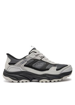 Skechers Trekkingi Slip-ins Vigor AT 237744/GYBK Szary ze sklepu MODIVO w kategorii Buty trekkingowe męskie - zdjęcie 177037431