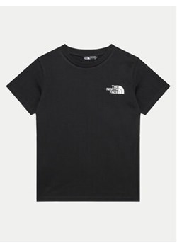 The North Face T-Shirt Simple Dome NF0A8DRP Czarny Regular Fit ze sklepu MODIVO w kategorii T-shirty chłopięce - zdjęcie 177051293