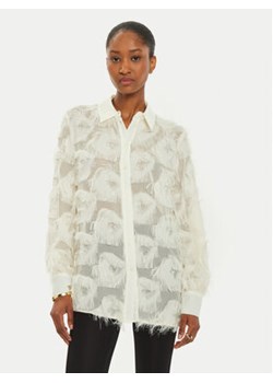 Marella Koszula Douglas 2423116022 Écru Regular Fit ze sklepu MODIVO w kategorii Koszule damskie - zdjęcie 177052200