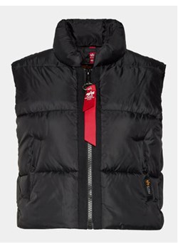 Alpha Industries Bezrękawnik Puffer Vest Cropped 138007 Czarny Regular Fit ze sklepu MODIVO w kategorii Kamizelki damskie - zdjęcie 177052223