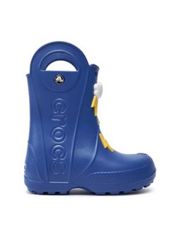 Crocs Kalosze Handle It Lightning Bolt Rain Boot Kids 210027 Niebieski ze sklepu MODIVO w kategorii Kalosze dziecięce - zdjęcie 177064084