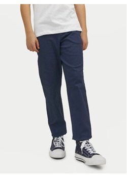 Jack&Jones Junior Chinosy Marco 12224625 Granatowy Regular Fit ze sklepu MODIVO w kategorii Spodnie chłopięce - zdjęcie 177068283