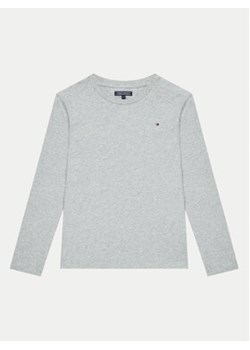 Tommy Hilfiger Bluzka KB0KB04141 D Szary Long Sleeve ze sklepu MODIVO w kategorii T-shirty chłopięce - zdjęcie 177069402