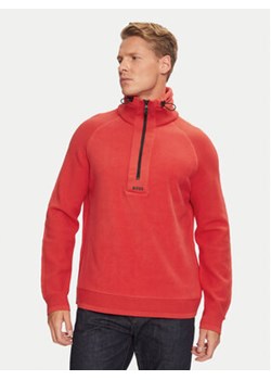Boss Sweter Zartic 50523167 Czerwony Regular Fit ze sklepu MODIVO w kategorii Swetry męskie - zdjęcie 177073643