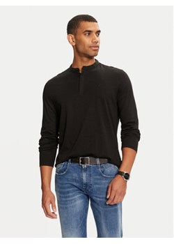 Pierre Cardin Longsleeve C5 30606/000/3055 Czarny Regular Fit ze sklepu MODIVO w kategorii T-shirty męskie - zdjęcie 177083974