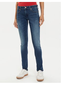 Wrangler Jeansy Spat 112357537 Niebieski Skinny Fit ze sklepu MODIVO w kategorii Jeansy damskie - zdjęcie 177085200