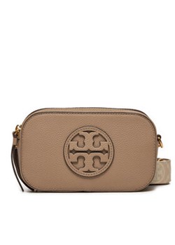 Tory Burch Torebka Miller Mini Crossbody Bag 150153 Beżowy ze sklepu MODIVO w kategorii Listonoszki - zdjęcie 177088162