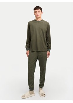 Jack&Jones Piżama Solid 12268536 Zielony Loose Fit ze sklepu MODIVO w kategorii Piżamy męskie - zdjęcie 177090241