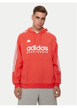 adidas Bluza House of Tiro IV8123 Pomarańczowy Loose Fit ze sklepu MODIVO w kategorii Bluzy męskie - zdjęcie 177092261