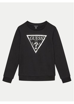 Guess Bluza J74Q10 KAUG0 Czarny Regular Fit ze sklepu MODIVO w kategorii Bluzy chłopięce - zdjęcie 177092621