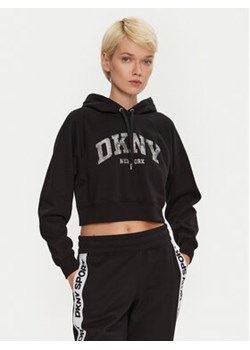 DKNY Sport Bluza DP4T9938 Czarny Regular Fit ze sklepu MODIVO w kategorii Bluzy damskie - zdjęcie 177104862