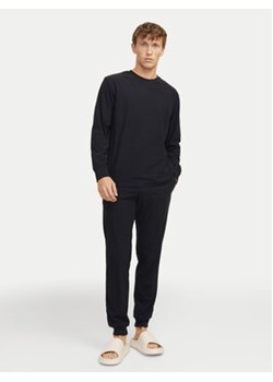 Jack&Jones Piżama Solid 12268536 Czarny Loose Fit ze sklepu MODIVO w kategorii Piżamy męskie - zdjęcie 177109342