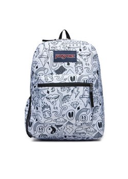 JanSport Plecak Cross Town EK0A5BAI8O8 Biały ze sklepu MODIVO w kategorii Plecaki dla dzieci - zdjęcie 177110973