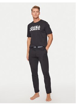 Jack&Jones Piżama Elton 12266998 Czarny Standard Fit ze sklepu MODIVO w kategorii Piżamy męskie - zdjęcie 177120111