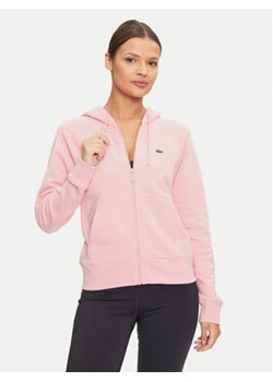 Lacoste Bluza SF9213 Różowy Regular Fit ze sklepu MODIVO w kategorii Bluzy damskie - zdjęcie 177125921