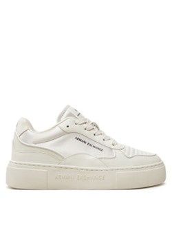 Armani Exchange Sneakersy XDX161 XV889 U273 Biały ze sklepu MODIVO w kategorii Buty sportowe damskie - zdjęcie 177129492