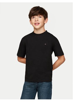 Tommy Hilfiger T-Shirt Essential KB0KB08575 M Czarny Regular Fit ze sklepu MODIVO w kategorii T-shirty chłopięce - zdjęcie 177130700