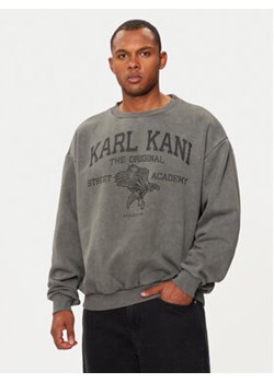 Karl Kani Bluza Street Academy 60290006 Szary Regular Fit ze sklepu MODIVO w kategorii Bluzy męskie - zdjęcie 177141271