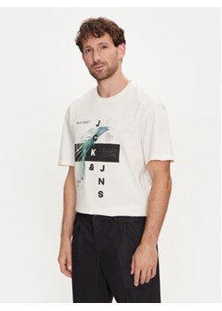 Jack&Jones T-Shirt Jjclarc 12247768 Biały Relaxed Fit ze sklepu MODIVO w kategorii T-shirty męskie - zdjęcie 177143274