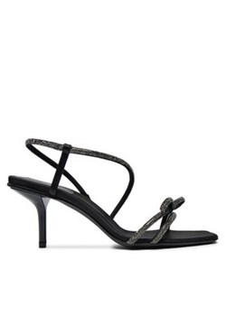 Max Mara Sandały Crystalsandal 2424526411600 Czarny ze sklepu MODIVO w kategorii Sandały damskie - zdjęcie 177145983