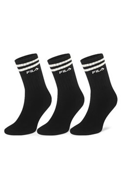 Fila Skarpety Wysokie Męskie F5603-AW24 (3-pack) Czarny ze sklepu MODIVO w kategorii Skarpetki męskie - zdjęcie 177148140