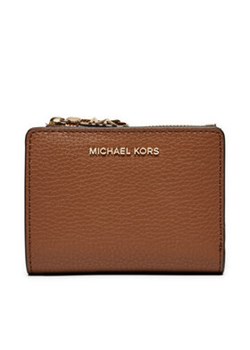 MICHAEL Michael Kors Mały Portfel Damski 32S4G8ED7L Brązowy ze sklepu MODIVO w kategorii Portfele damskie - zdjęcie 177152721
