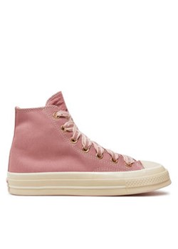 Converse Trampki Chuck 70 High A07977C Różowy ze sklepu MODIVO w kategorii Trampki damskie - zdjęcie 177154143