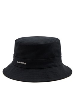 Calvin Klein Kapelusz Monogram Reversible Bucket Hat K60K612035 Czarny ze sklepu MODIVO w kategorii Kapelusze damskie - zdjęcie 177158291