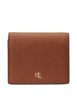LAUREN RALPH LAUREN Mały Portfel Damski 432962112002 Brązowy ze sklepu MODIVO w kategorii Portfele damskie - zdjęcie 177162642