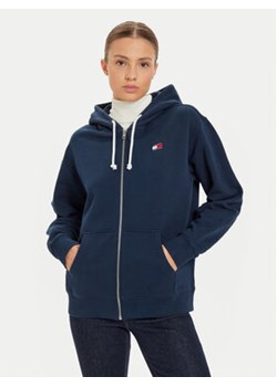 Tommy Jeans Bluza Tjw Rlx Badge Zipthru DW0DW19932 Granatowy Regular Fit ze sklepu MODIVO w kategorii Bluzy damskie - zdjęcie 177169771