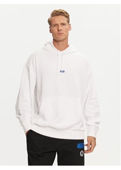 Hugo Bluza Nalonso 50522374 Biały Regular Fit ze sklepu MODIVO w kategorii Bluzy męskie - zdjęcie 177169871
