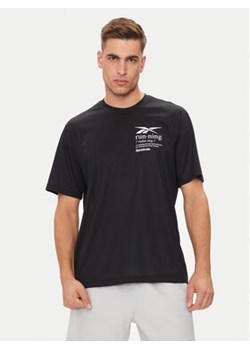 Reebok T-Shirt Run Graphic 100075314 Czarny Relaxed Fit ze sklepu MODIVO w kategorii T-shirty męskie - zdjęcie 177174034