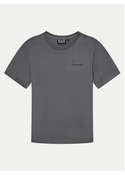 EA7 Emporio Armani T-Shirt 8NBT51 BJ02Z 1977 Szary Regular Fit ze sklepu MODIVO w kategorii T-shirty chłopięce - zdjęcie 177177000