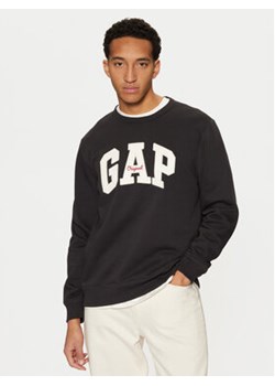 Gap Bluza 852079-07 Czarny Regular Fit ze sklepu MODIVO w kategorii Bluzy męskie - zdjęcie 177178784