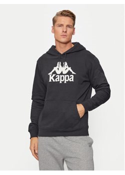 Kappa Bluza Malmo 3 Auth Kontemporary 341M43W Czarny Regular Fit ze sklepu MODIVO w kategorii Bluzy męskie - zdjęcie 177183793