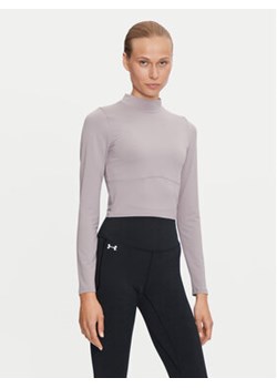 Under Armour Koszulka techniczna Meridian 1380773 Szary Slim Fit ze sklepu MODIVO w kategorii Bluzki damskie - zdjęcie 177189520