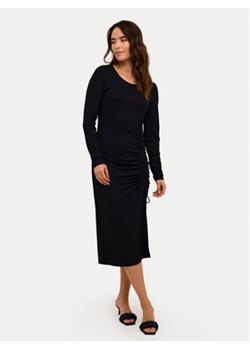 Kaffe Sukienka codzienna Becca 10508889 Czarny Slim Fit ze sklepu MODIVO w kategorii Sukienki - zdjęcie 177189681