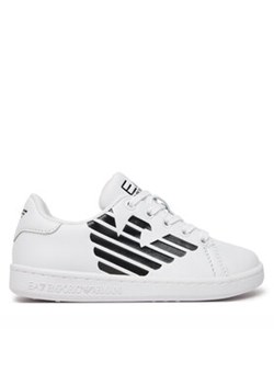 EA7 Emporio Armani Sneakersy 7Y000001 AF10179 MZ018 Biały ze sklepu MODIVO w kategorii Buty sportowe dziecięce - zdjęcie 177189891